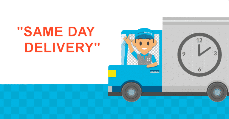 bij Monta Same Day Delivery voor webshops bij Montapacking