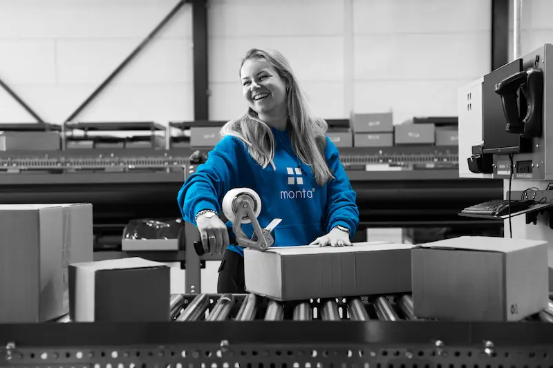 e-commerce logistiek bij Monta E-commerce logistiek monta