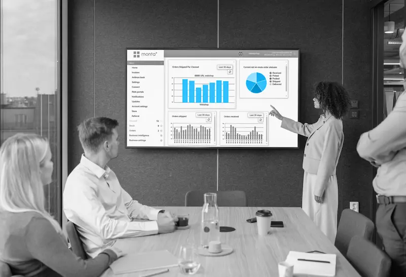 bij Monta Monta creëert de maatstaf voor uitmuntende logistiek in de e-commerce