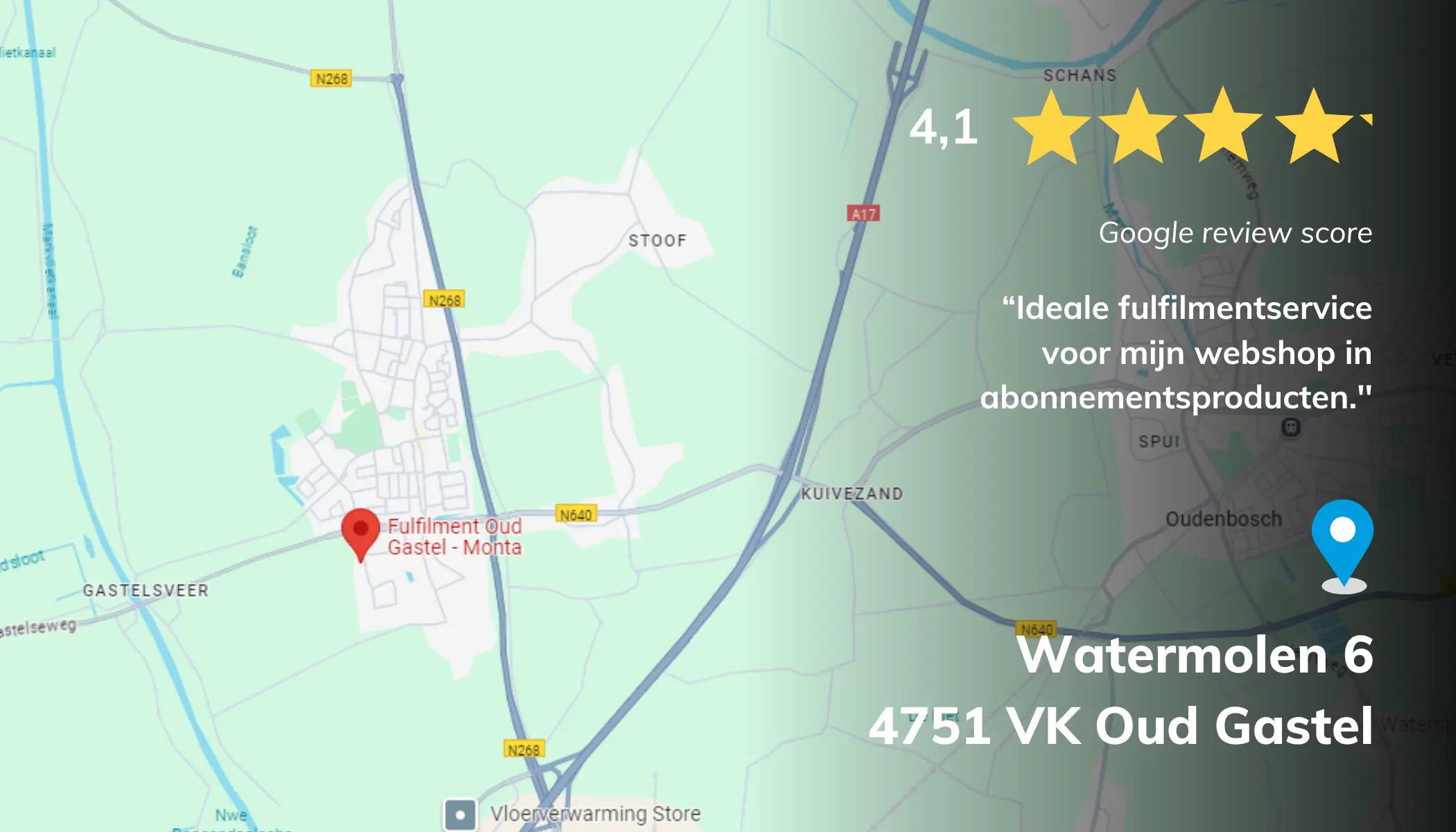 bij Monta Fulfilment Molenaarsgraaf | Monta locatie