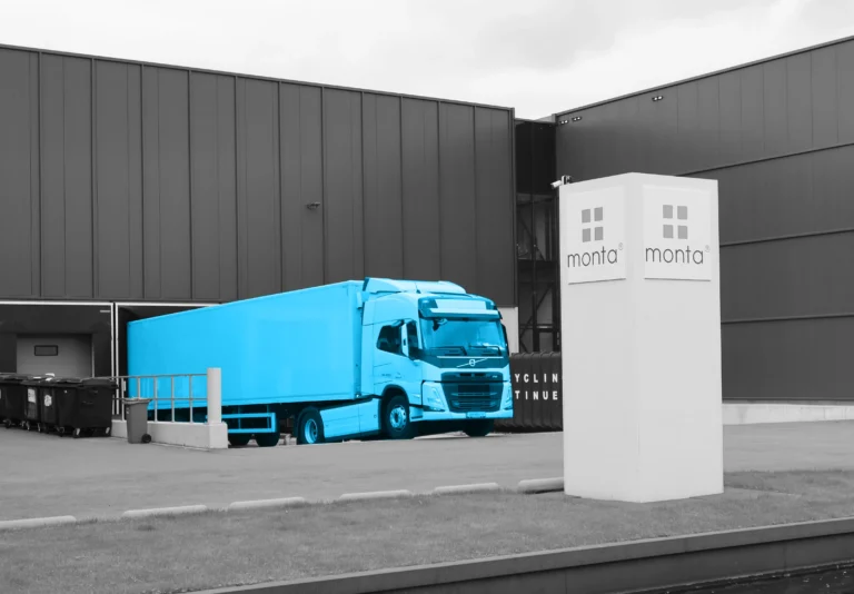 bij Monta e-commerce logistiek