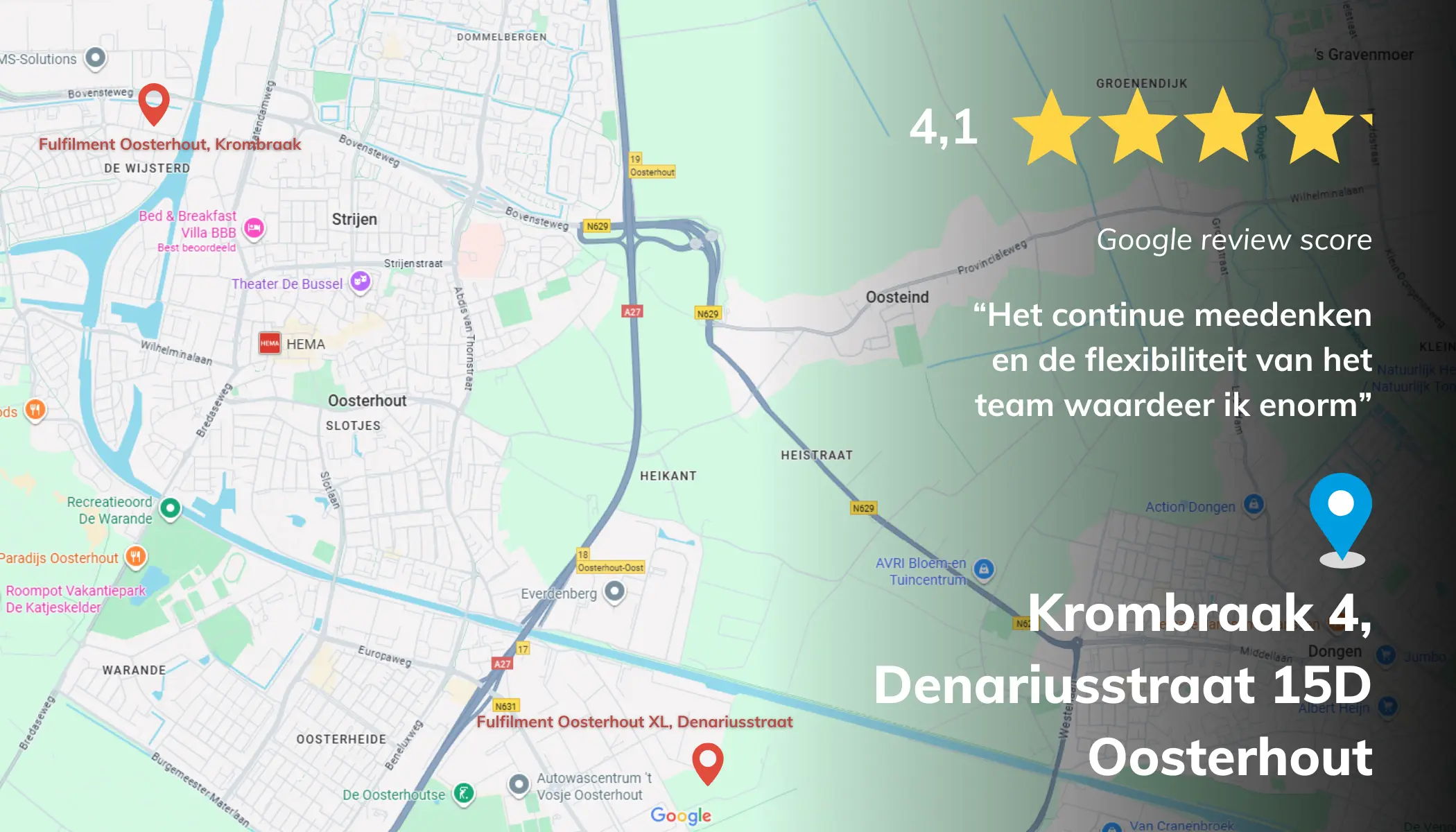 bij Monta Fulfilment Molenaarsgraaf | Monta locatie